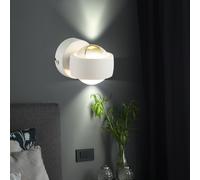 Applique Murale Luminaire Sportif Lampe Spot Chambre Up & Down Blanc Chaud LED