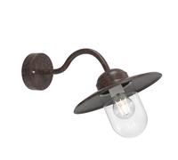 Applique murale LUXEMBOURG - E27 - métal couleur rouille IP54 - Nordlux, Extérieur