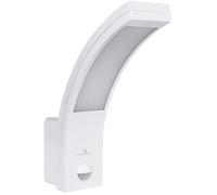 Applique murale - MACLEAN - Lampe LED avec détecteur de mouvement infrarouge - Blanc - Extérieur