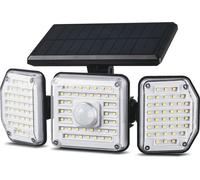 Lampe solaire ? LED avec détecteur de mouvement IP65 4W 320 lm 4000K Maclean.