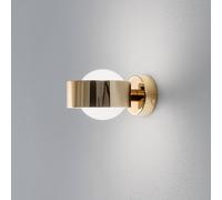 Applique murale Mado Argon, dimmable, doré, Salle de bain, Métal, Moderne, Applique Murale