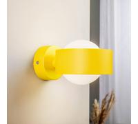 Applique murale Mado Argon, dimmable, orange / jaune, Salon / Salle à manger, Métal, Moderne, Applique Murale