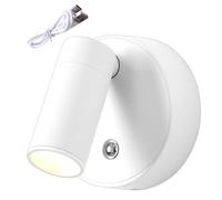 Applique murale magnétique, lampe murale | Applique murale peinte magnétique à LED | Outil d'éclairage à batterie 2000 mAh intégré pour entrepôt, chambre à coucher, salle d'étude, escalier et porche