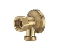 Applique laiton brut mâle M1/2' (15x21) sortie femelle écrou libre F1/2' (15x21) NOYON & THIEBAULT - 803782