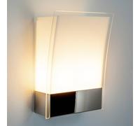 Applique murale MALTHE Lindby, dimmable, argenté, Couloir, Métal, Moderne, Applique Murale