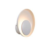 Applique murale MARSI Métal Blanc, H.21 - IP20 - LED Module / Intérieur