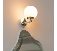 Applique murale Maviris Arcchio, argenté, Salle de bain, Métal, Moderne, Applique Murale