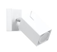 APPLIQUE MURALE MERIDA 1 GU10 BLANC SOLLUX SL.0095
