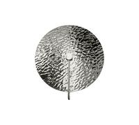 Applique Murale Métal Verre D: 40 Cm Ronde en Chromé G9 Moderne