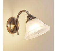 Applique murale MIALINA Lindby, dimmable, bronze, Salon / Salle à manger, Applique Murale