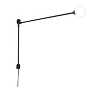 Applique Murale Mini Potence Pivotante Noir