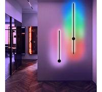 Applique Murale Minimalist Laser RGB Noir 60cm