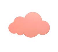 Applique Murale Minimaliste en Acrylique Ultra-Mince en Forme de Nuage, 24 W, avec variateur 3 Couleurs LED, idéale pour Une Chambre d'enfant.