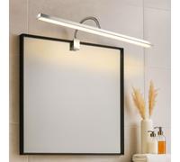 Applique Murale Miroir Lampe De Salle De Bain Avec Variateur Mémoire LED L 60 Cm