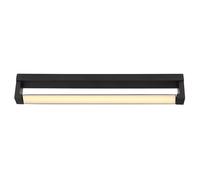 Applique murale miroir lumière applique salon lumière réglable noir LED