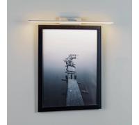 Applique murale Miroir MCJ, gris, Salle de bain, Aluminium, Moderne, Applique Murale