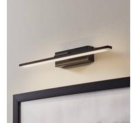 Applique murale Miroir MCJ, noir, Salle de bain, Aluminium, Moderne, Applique Murale