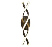 Applique Murale Modern Creativity Hardware, 20 W, Led, Trois Couleurs, Intensité Variable, Style Épuré, Idéale Pour Un Éclairage Mural de Fondngé, Salle À Manger, Couloir, Bureau, Escalier Ou Chambre,