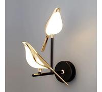 Applique Murale Moderne à 2 Ampoules LED, Lampe de Chevet Filaire, réglable, 8 W x 2, Style français, luminaire décoratif Animalier, pour Salon, Chambre à Coucher, Salle à Manger