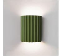 Applique Murale Moderne à LED Éclairage Haut Et Bas 2 Lumières Demi-Cylindre Style Ferme Vert Nordique Idéale pour Une Chambre Un Salon Ou Un Escalier