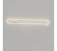 Applique Murale Moderne à LED, Lampe de Lecture Blanche, Longue Lampe Murale d'intérieur, Sortie USB, Spot Mural réglable, Appliques murales pour tête de lit, Chambre à Coucher, Lampes de Chevet
