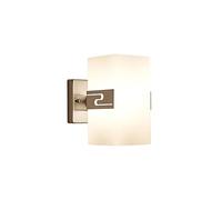 Applique Murale Moderne Applique Murale européenne postmoderne Miroir Jane Applique Murale Avant personnalité élégante Abat-Jour en Verre Lampe Murale,