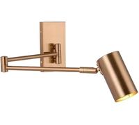 Applique Murale Moderne avec Bras oscillant doré, Lampe de Chevet pour Chambre à Coucher, Lanterne Murale intérieure en métal pour Salon, canapé, Bureau, Salle d'étude, Lampe Murale de Lecture