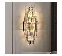 Applique Murale Moderne de Luxe en Cristal à LED, Style Art de la Mode, idéal pour Un Salon, Une Chambre à Coucher, Une Villa, Un hôtel, Un escalier ou Un Couloir