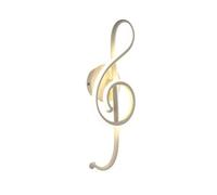Applique Murale Moderne de Style Nordique 18 W LED Linéaire Spirale 3 Températures de Couleur pour Salon Chambre Escalier Ou Chevet