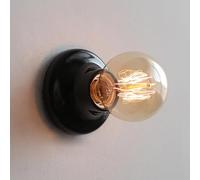 Applique Murale Moderne en céramique, Lampe de Chevet contemporaine pour Chambre à Coucher, Lampe de Lecture Ronde d'intérieur câblée, Mini tête de lit E27, éclairage de Lecture pour Chambre d'en