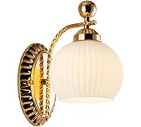 Applique Murale Moderne en Verre Blanc, Lampe Murale avec luminaire Filaire pour Usage intérieur, escalier, Chevet, Chambre d'hôtel, Dressing, éclairage Mural Contemporain pour Chambre et décorat