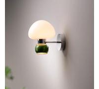 Applique Murale Moderne En Verre Laiteux, Style Vintage, Style Ferme, Style Milieu Du Siècle, Luminaire de Chambre À Coucher, Style Champignon, Luminaire de Nuit Pour Chambre D'Enfant, Entrée, Couloir