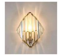 Applique Murale Moderne et Simple en Cristal à LED, Style Art de la Mode, idéal pour Un Salon, Une Chambre à Coucher, Une Villa, Un hôtel, Un escalier ou Un Couloir.