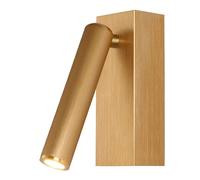 Applique murale moderne et simple, LED de lecture, 3 W, orientable à 360°, idéale pour dressing, chambre, couloir de salon, terrasse de villa, balcon de jardin. / Blanc / Lumière blanc pur (Couleur :