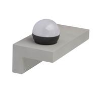 Applique murale moderne, lampe de couloir, lampe de chambre à coucher, applique LED béton, 7W 690lm blanc chaud, LxH 30x17,5 cm