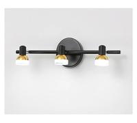 Applique murale moderne , Lampes de mur LED modernes lampe de miroir Compatible with salle de bains . lampes de décoration de la . nuances cosmétiques lampes murales simples AC 110V220V(Color:Black-3