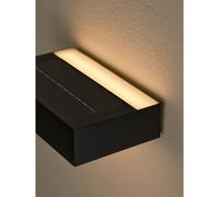 Applique murale - MONAY - Matière plastique - Noir - LED Module Incl. NORDLUX 2518341003