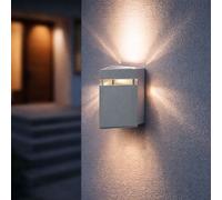 Applique extérieure Applique extérieure Aluminium blanc IP54 13,5x11x15,3cm, Jardin Balcon Garage