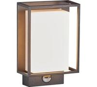 Applique murale NESTOR Sensor Aluminium Noir, H.22.1 - IP44 - LED Module /Nordlux Extérieur Noir G