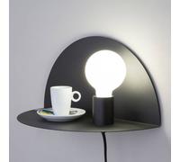 Applique Murale Nit, Fonction Table De Chevet Noir
