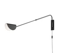 Applique Murale Noir Câble Connecteur Bureau Cuisine Couloir T: 105 CM G9