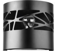 Applique Murale Noire Avec Émissions De Lumière Design Moderne Lampe De Salon