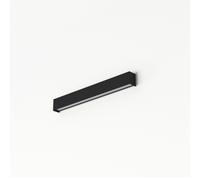 Applique Murale Noire Chaude T8 LED 3000 K 62 Cm Longue Up Down Intérieur