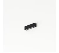 Applique Murale Noire Up Down E14 B: 26 Cm Petite Étroite Lumière Indirecte
