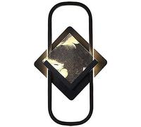Applique murale nordique moderne 20W, panneau en acrylique effet plumes, finition mate simple, LED noire, température de couleur réglable 3000K-6000K, idéale pour la chambre, lampe D, blanc chaud 300