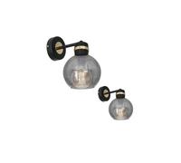 Applique murale OMEGA NOIR/OR 1xE27 MLP6528