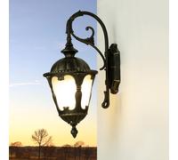 Applique Murale Or Eclairage Lampe Extérieur Luminaire Rustique IP44 E27