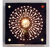 Applique murale orientale 22 x 22 cm EWL36 - En fer - Lampe murale - Casa Moro L1793