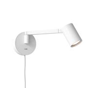 Applique Murale Oscillante Ascoli, Blanc Mat