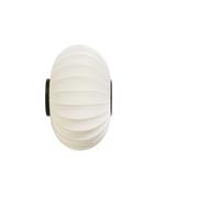 Applique Murale Ovale Knit-Wit, , Ø57 cm , Blanc Perle